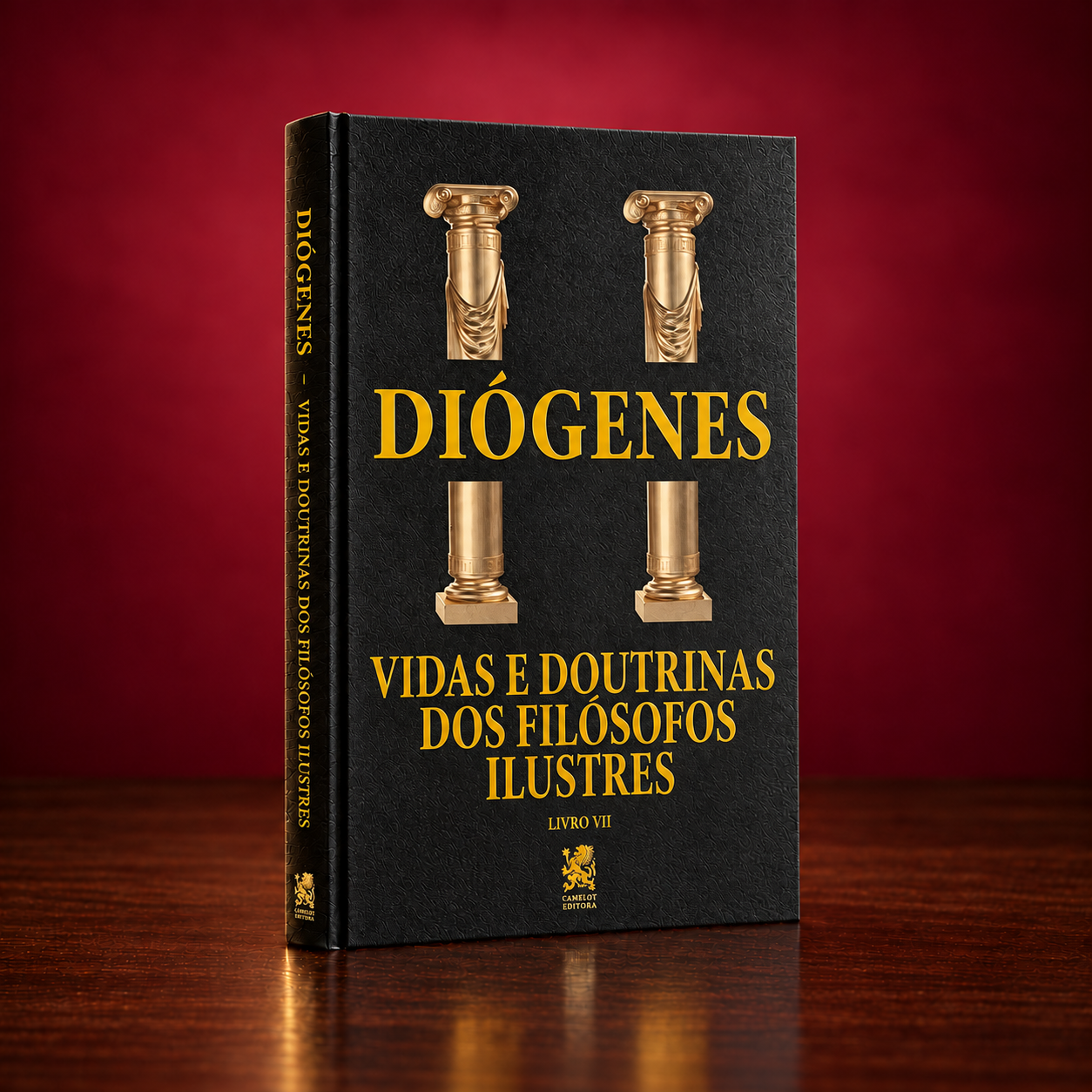 Livro Vidas e Doutrinas dos Filósofos Ilustres, de Diógenes Laércio