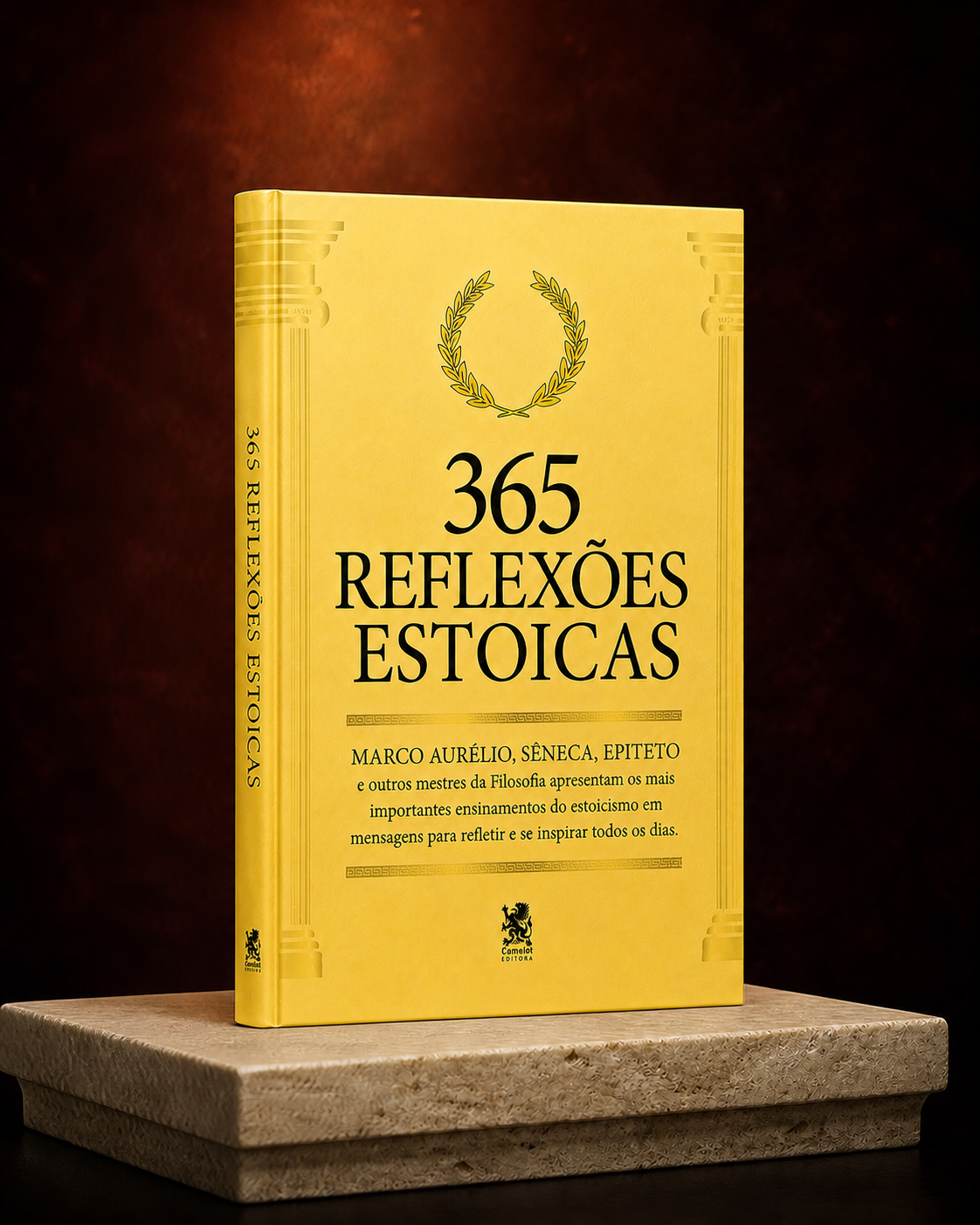 Capa do livro 365 Reflexões Estoicas