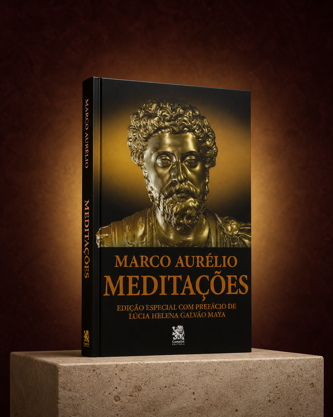 Capa do livro Meditações, de Marco Aurélio